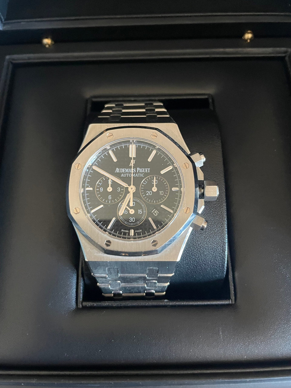 AP Royal Oak 41MM Chronograph Black Dial