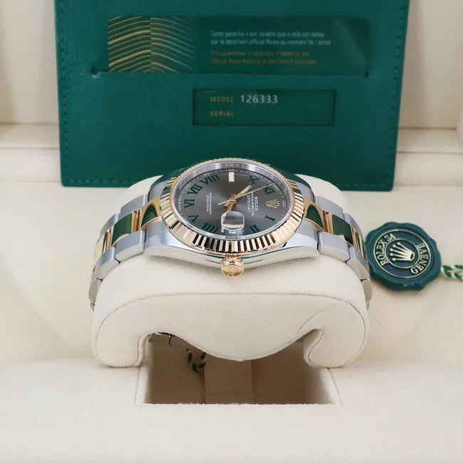 RLX Datejust 41 'Wimbledon' Dial Two-Tone Oyster