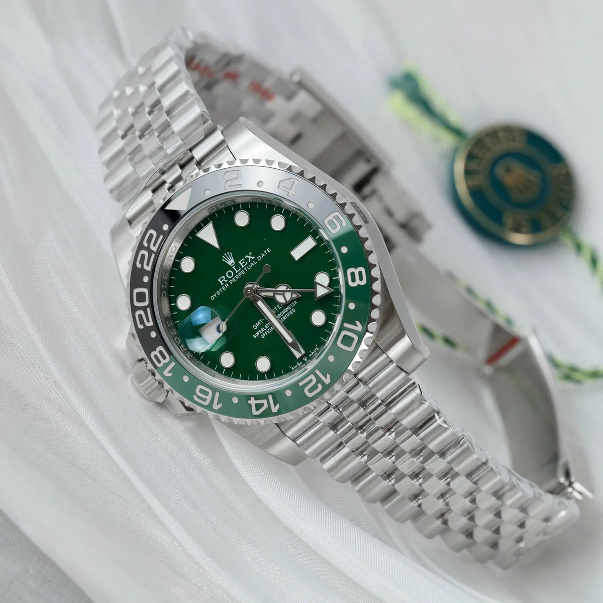Rolex GMT-Master II 126729VTNR Jubilee “Absinthe”