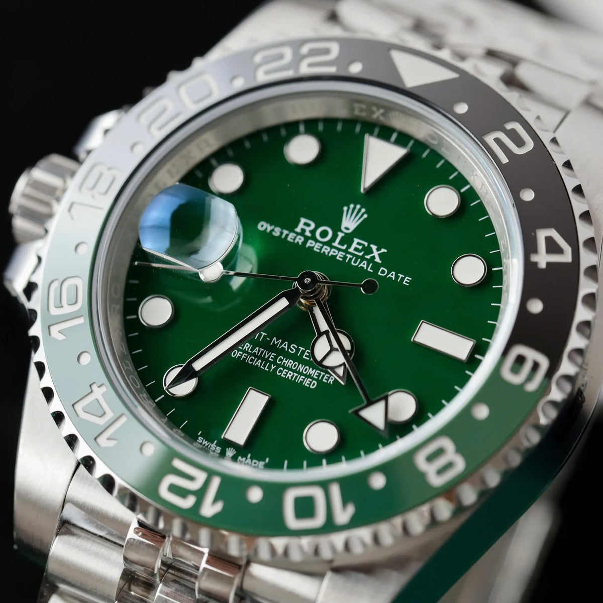 Rolex GMT-Master II 126729VTNR Jubilee “Absinthe”