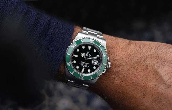RLX SUBMARINER LUNETTE VERTE