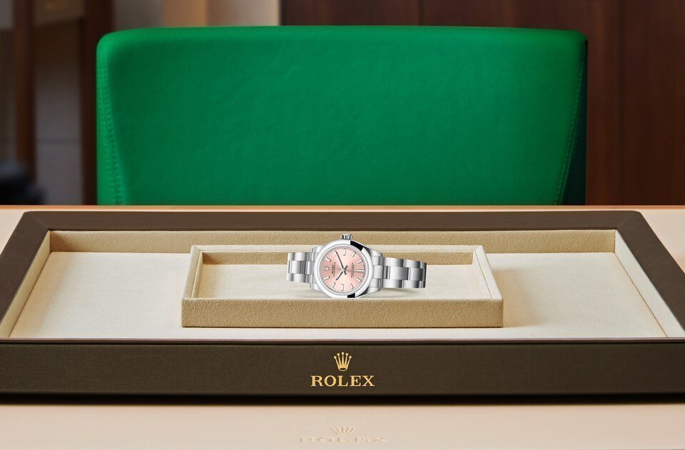 RLX oyster perpetual rose 28mm